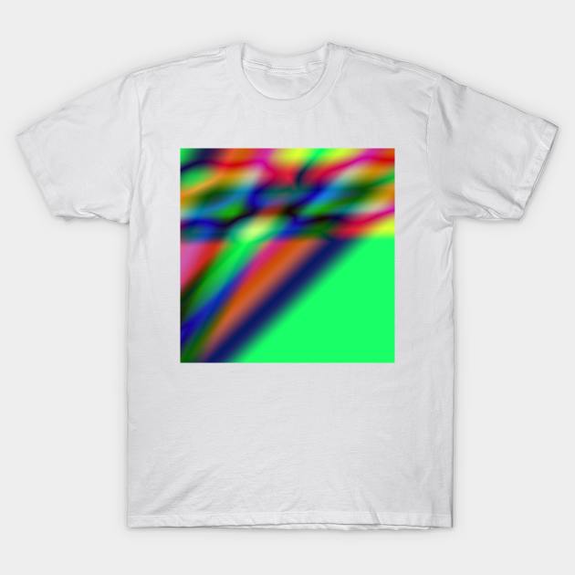 multicolored texture abstract art T-Shirt by Artistic_st